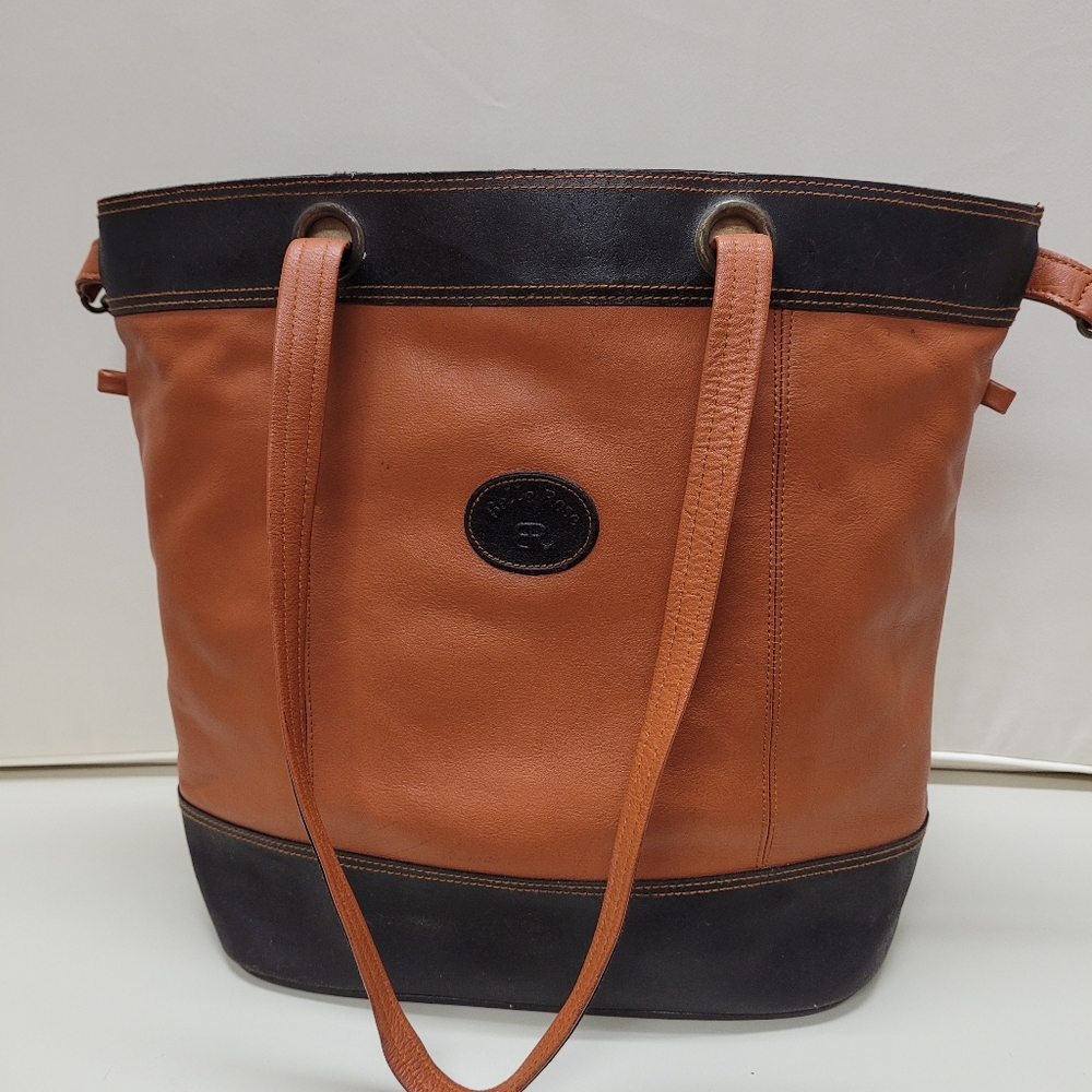 Belle Rose Leather Tote